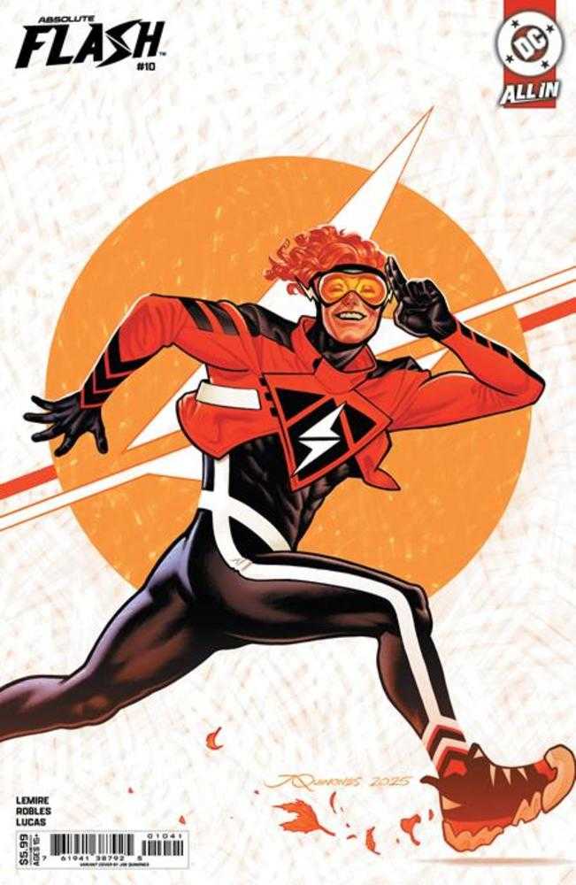 Absolute Flash #10 Cover D Joe Quinones Card Stock Variant