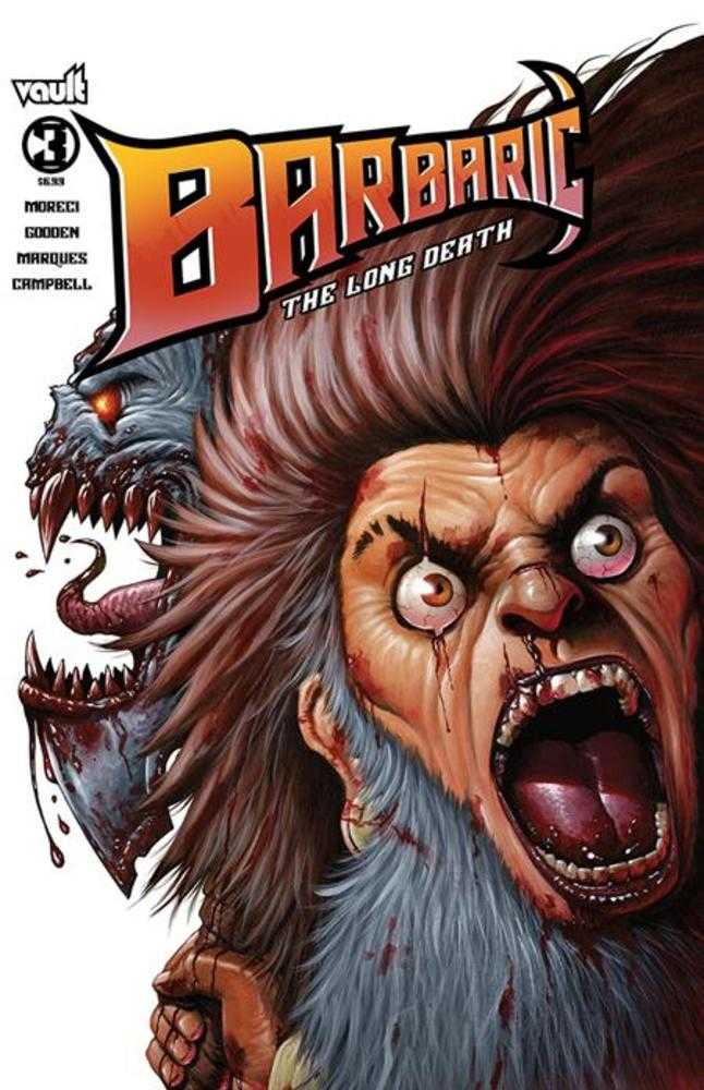 Barbaric The Long Death #3 (Of 3) Cover C 1 in 10 Pete Carroll Variant