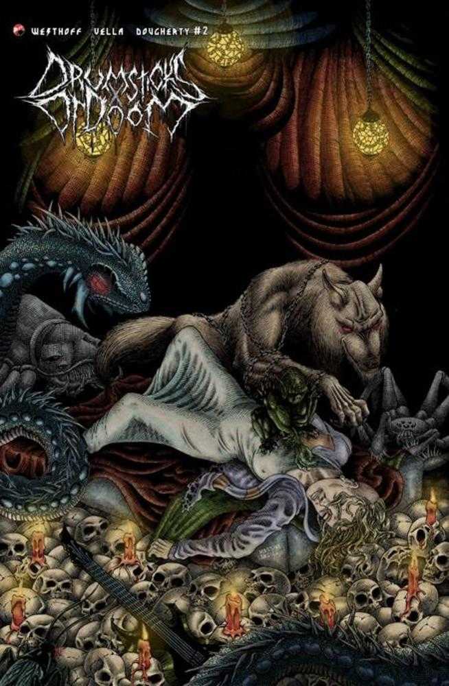 Drumsticks Of Doom #2 (Of 4) Cover B 5 Copy Mat Festa Unlock Variant