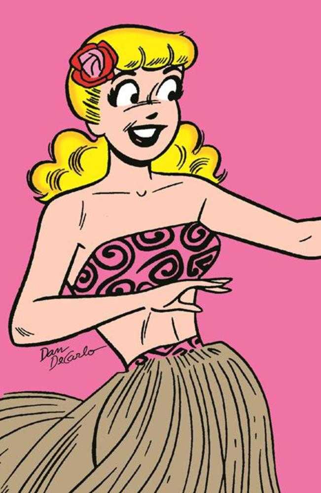 Archie Comics 85 Th Anniversary Presents Betty & Veronica Pin Up Special #1 (One Shot) Cover B Dan Decarlo Betty Variant