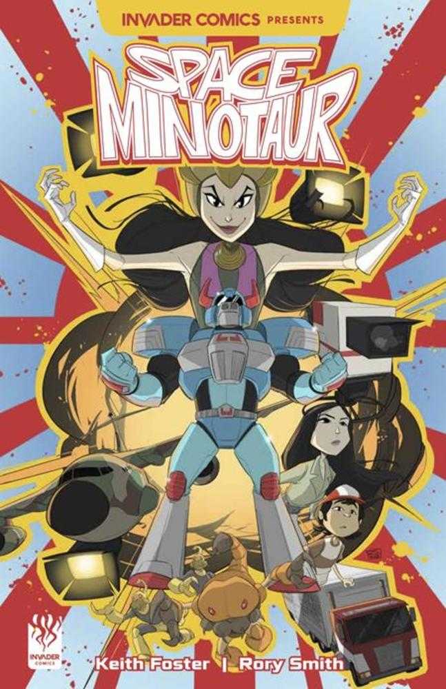 Invader Comics Presents Space Minotaur #1 (One Shot) Cover C Inc 1:5 Rory Smith Variant