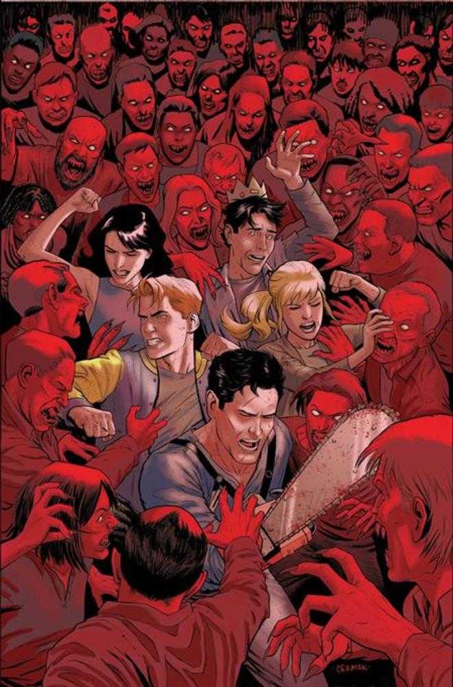 Archie X Army Of Darkness #5 Cover H 1 in 10 Craig Cermak Full Art Variant