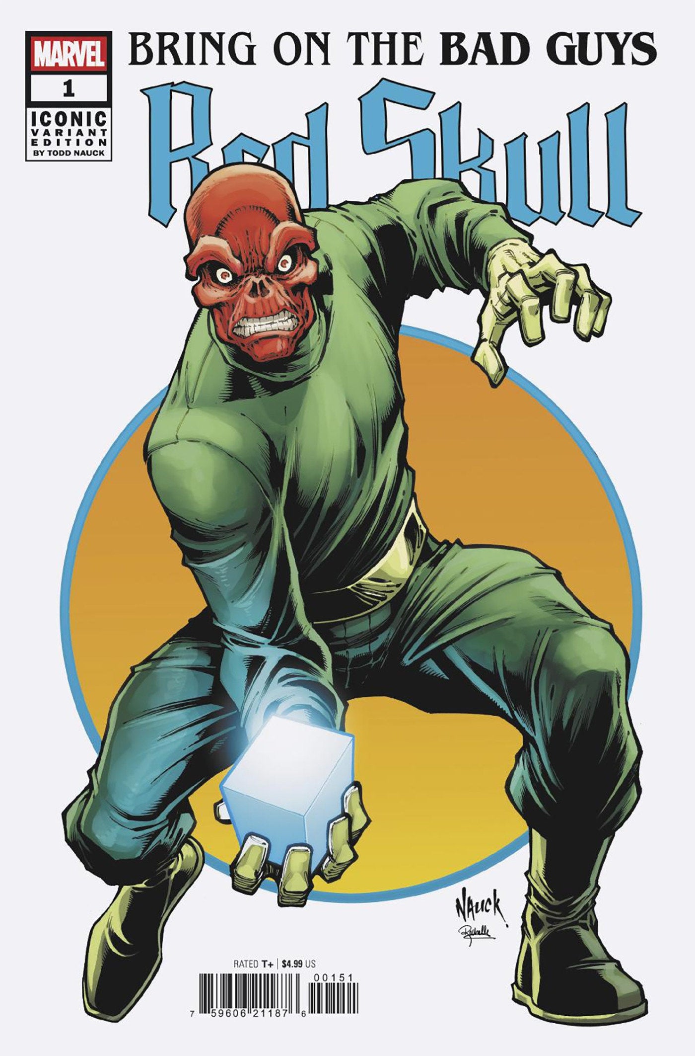 Bring On The Bad Guys: Red Skull #1 Todd Nauck Iconic Variant