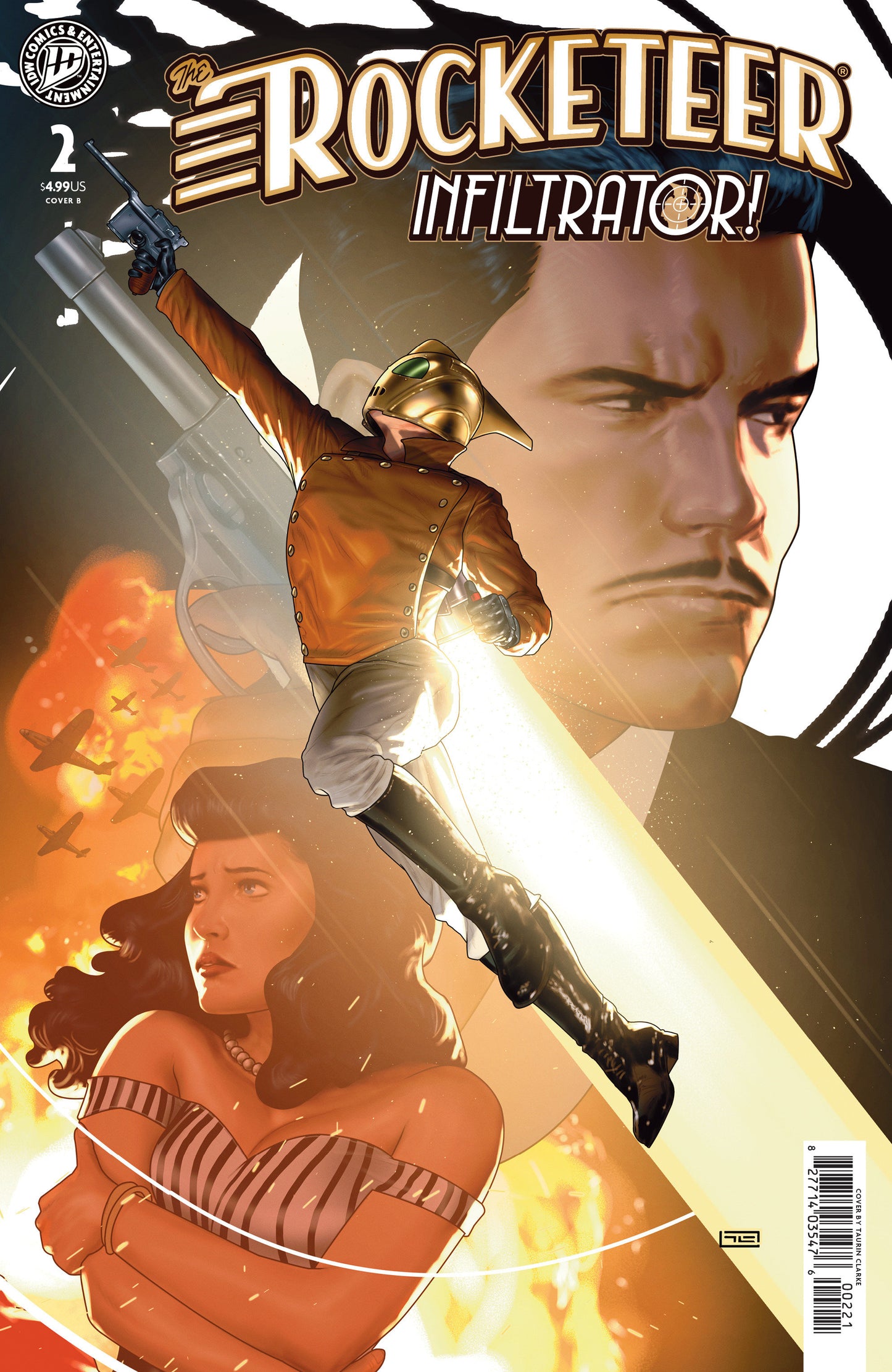 The Rocketeer: Infiltrator! #2 Variant B (Clarke)