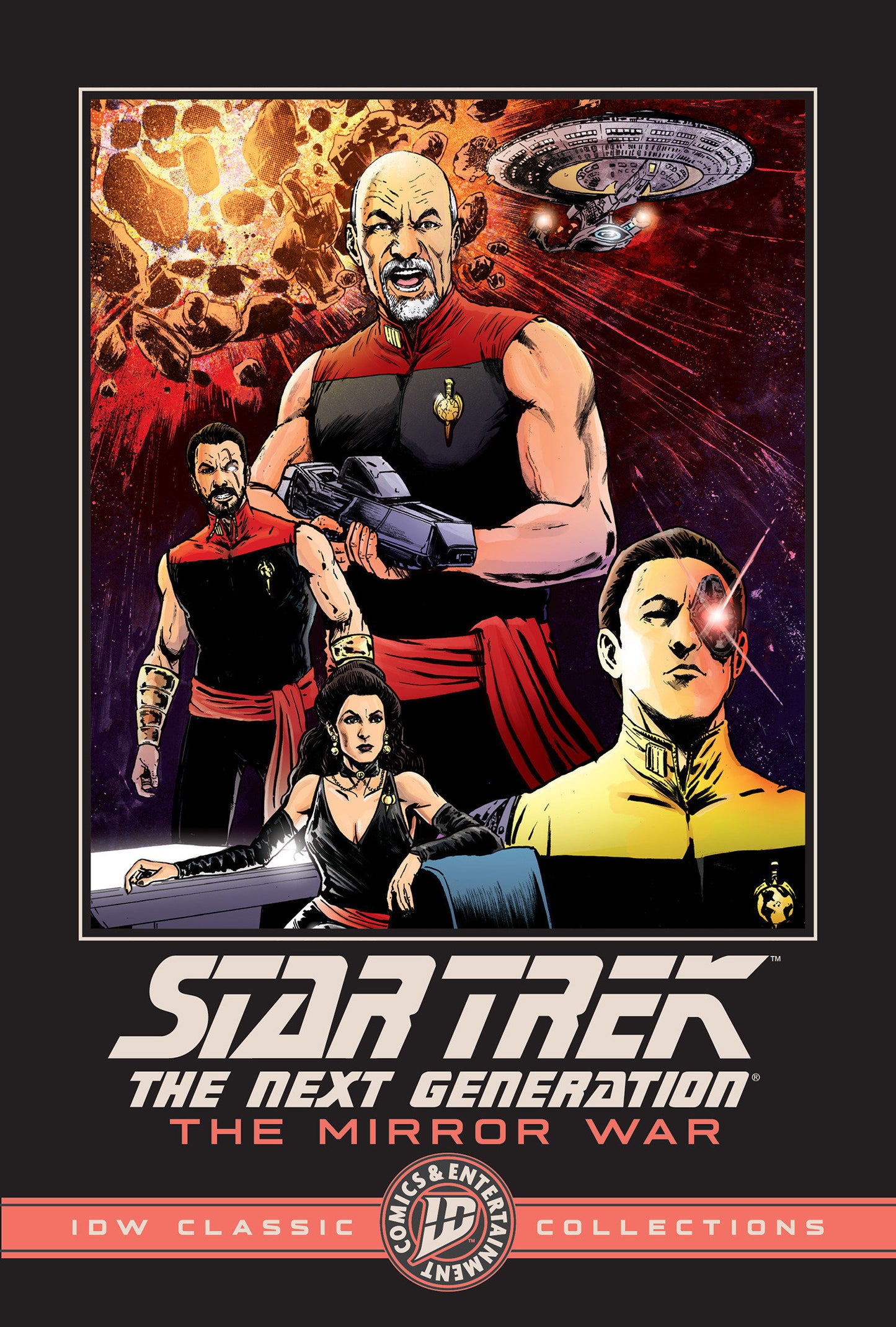 Star Trek: The Next Generation The Mirror War Idw Classic Collections
