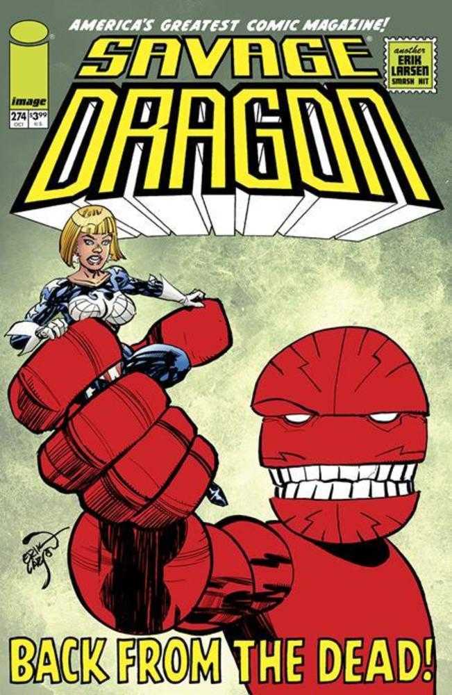 Savage Dragon #274 Cover A Erik Larsen (Mature) (Res)