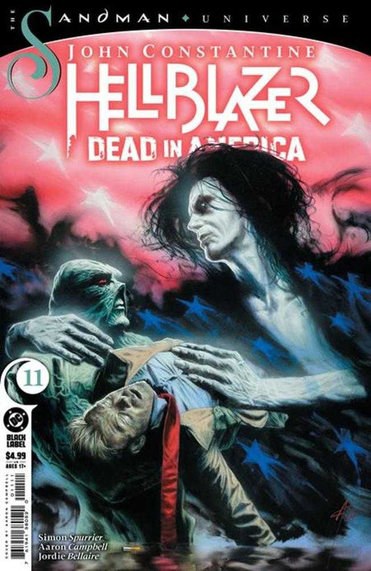 John Constantine Hellblazer Dead In America #11 (Of 11) Cover A Aaron Campbel (Mature)