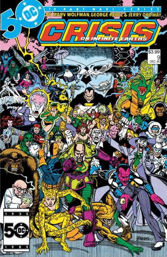 Crisis On Infinite Earths #9 Facsimile Edition Cover A George Perez