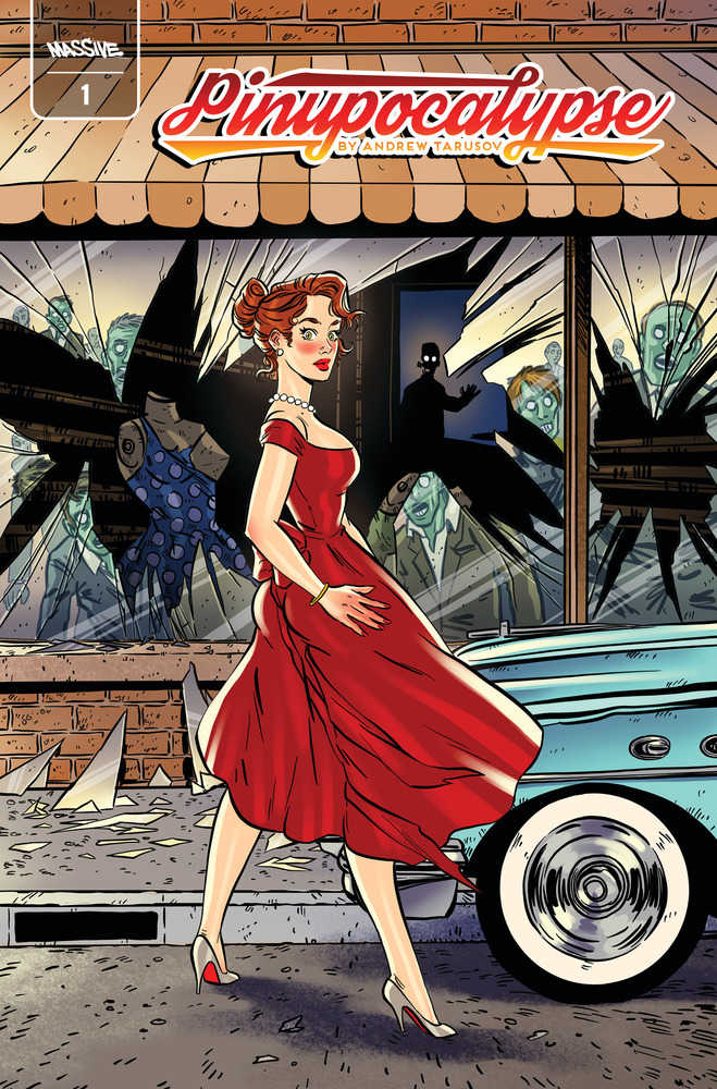 Pinupocalypse #1 (Of 6) Cover D The Walking Red Homage (Mature)