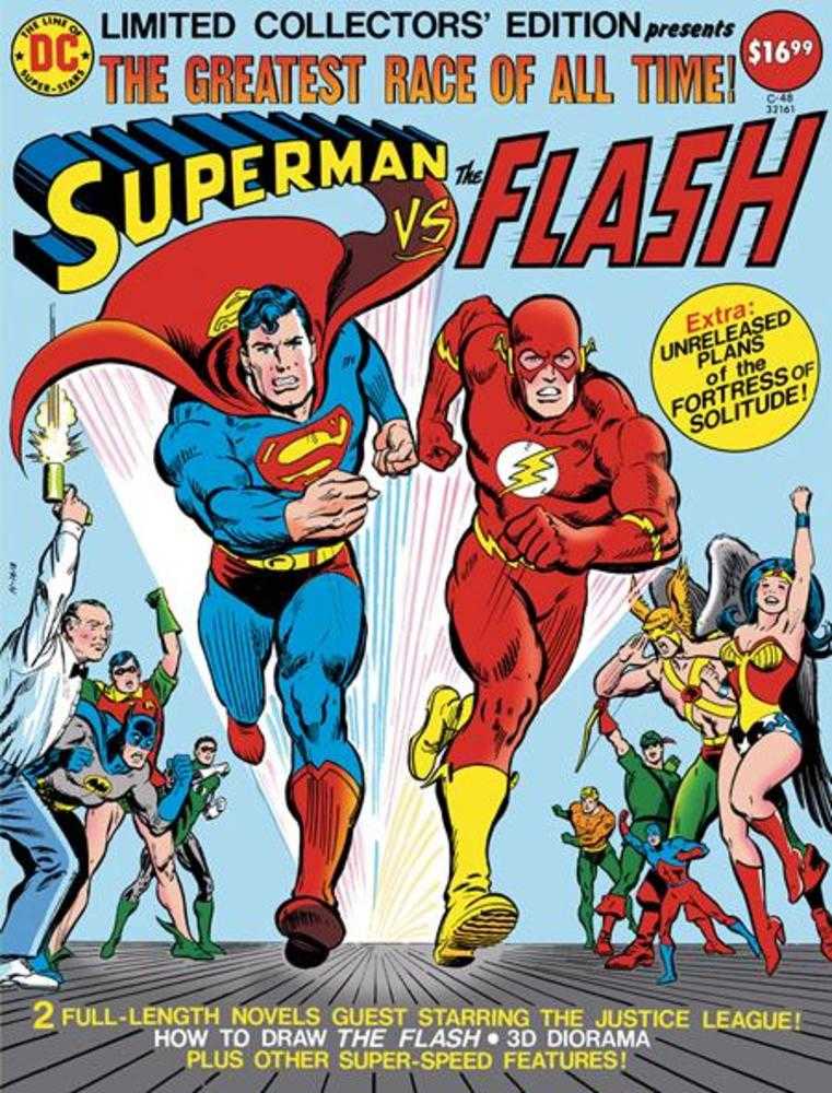 Limited Collectors Edition #48 Superman vs The Flash Facsimile Edition Cover B Carmine Infantino Jose Luis Garcia-Lopez & Bob Oksner Foil Variant