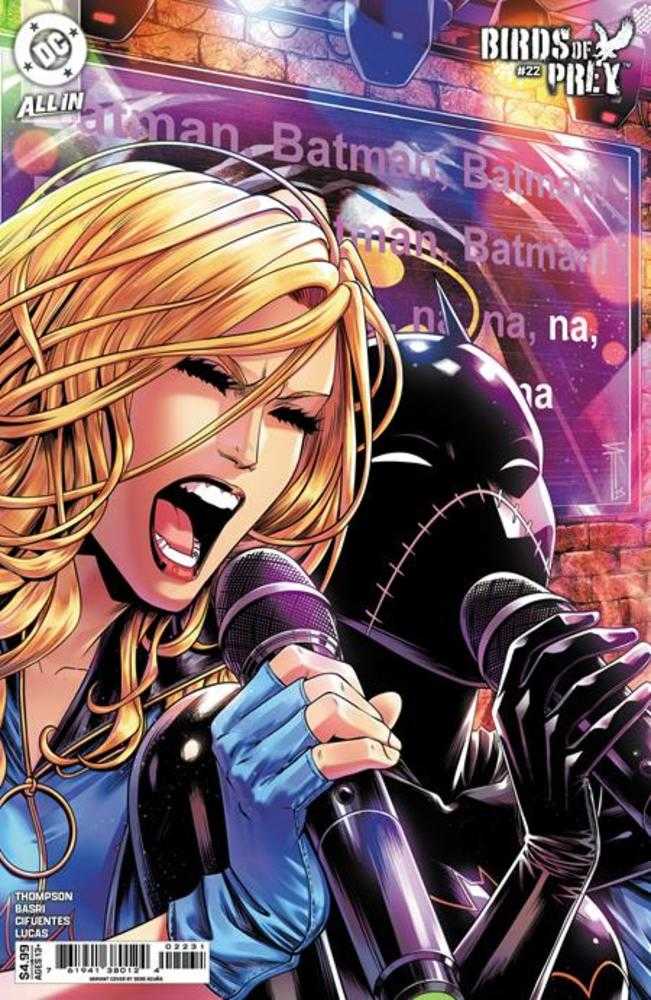 Birds Of Prey #22 Cover C Serg Acuna Card Stock Variant
