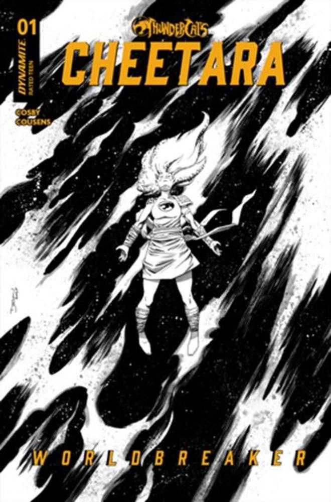 Cheetara Worldbreaker #1 Cover L 1 in 10 Declan Shalvey Line Art Variant