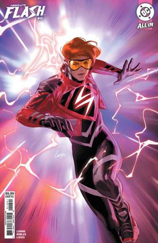 Absolute Flash #12 Cover D Lesley Leirix Li Card Stock Variant