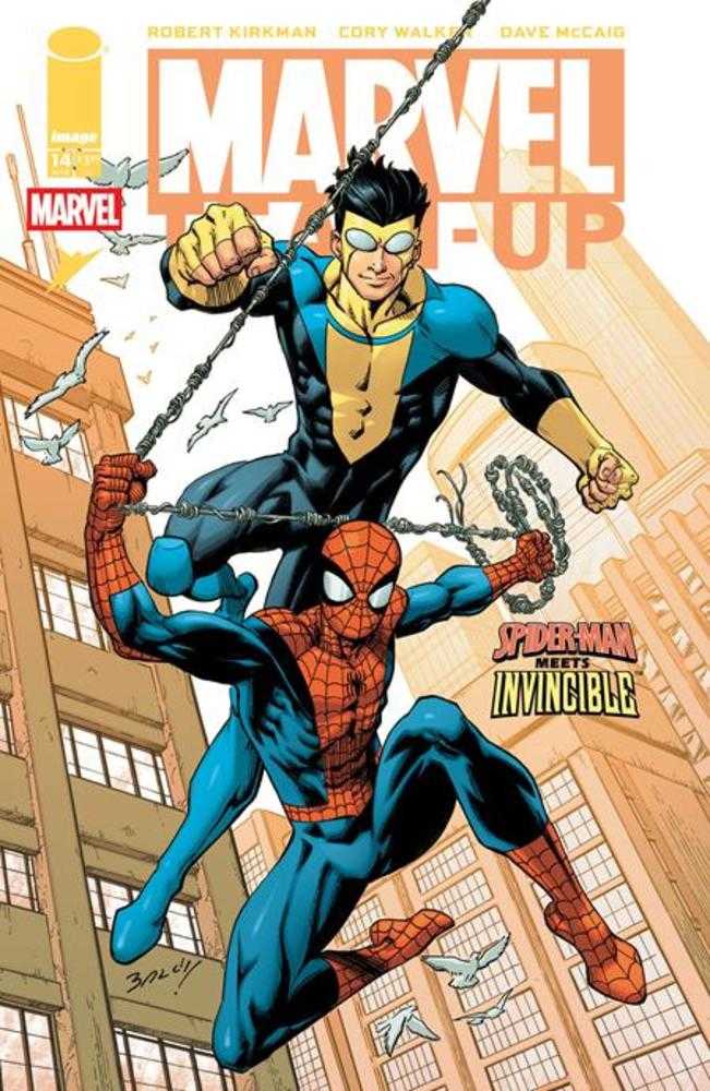 Marvel Teamup #14 Facsimile Edition Cover E Mark Bagley & Dave Mccaig Variant
