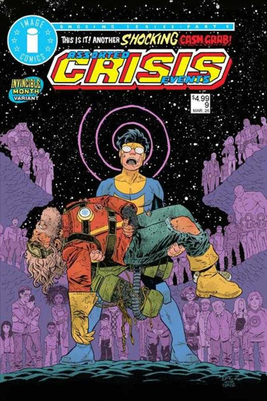 Assorted Crisis Events #9 Cover C Eric Zawadzki Invincible Team Up Variant (Mature)