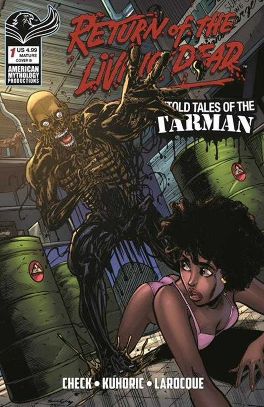 Return Living Dead Untold Tales Of Tarman #1 Cover B Tim Seeley Variant (Mature) Previously Solicted Thru Diamond