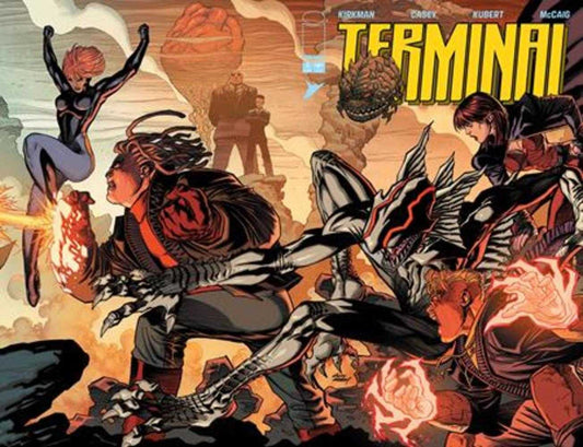 Terminal #1 Cover B Andy Kubert & Dave Mccaig Connecting Wraparound Variant (Mature)