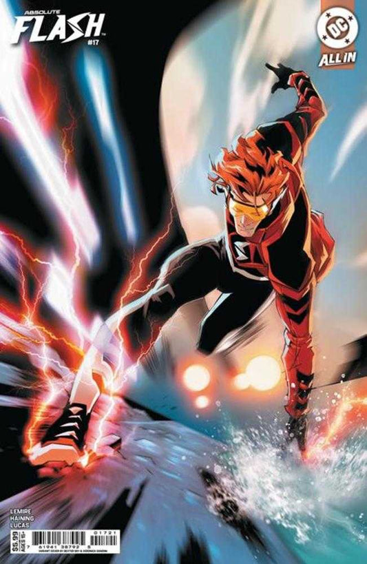 Absolute Flash #17 Cover B Dexter Soy Card Stock Variant