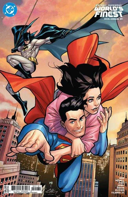 Batman Superman Worlds Finest 2026 Annual #1 (One Shot) Cover C Clayton Henry Card Stock Variant
