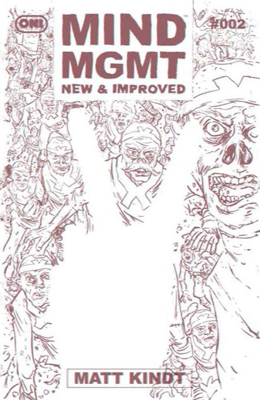 Mind Mgmt New & Improved #2 Cover E Inc 1:20 Matt Kindt 3 D Variant