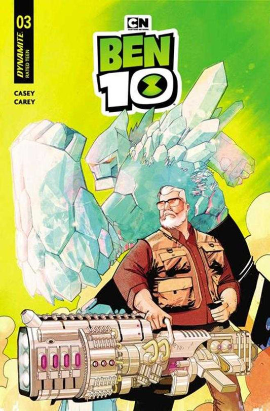 Ben 10 #3 Cover R 1 in 10 Sebastian Piriz Foil Variant