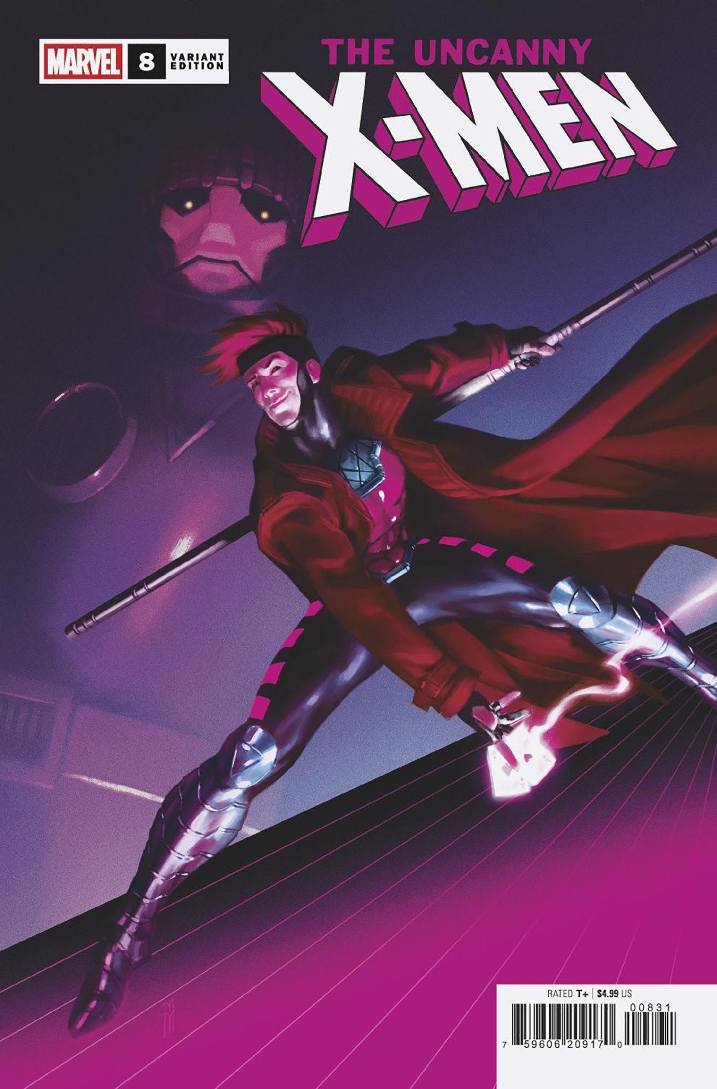 Uncanny X-Men #8 Miguel Mercado Gambit Variant [Rog]