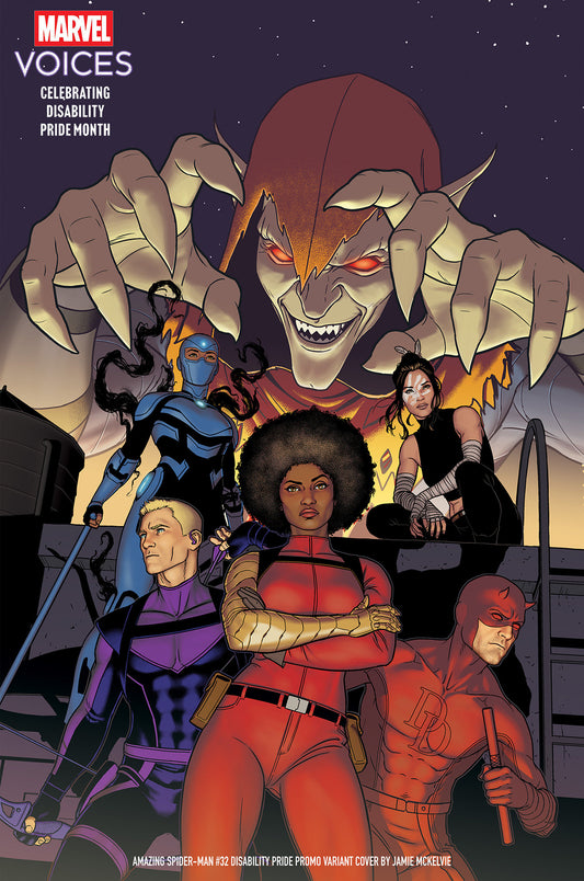 Amazing Spider-Man #32 Jamie Mckelvie Disability Pride Promo Variant
