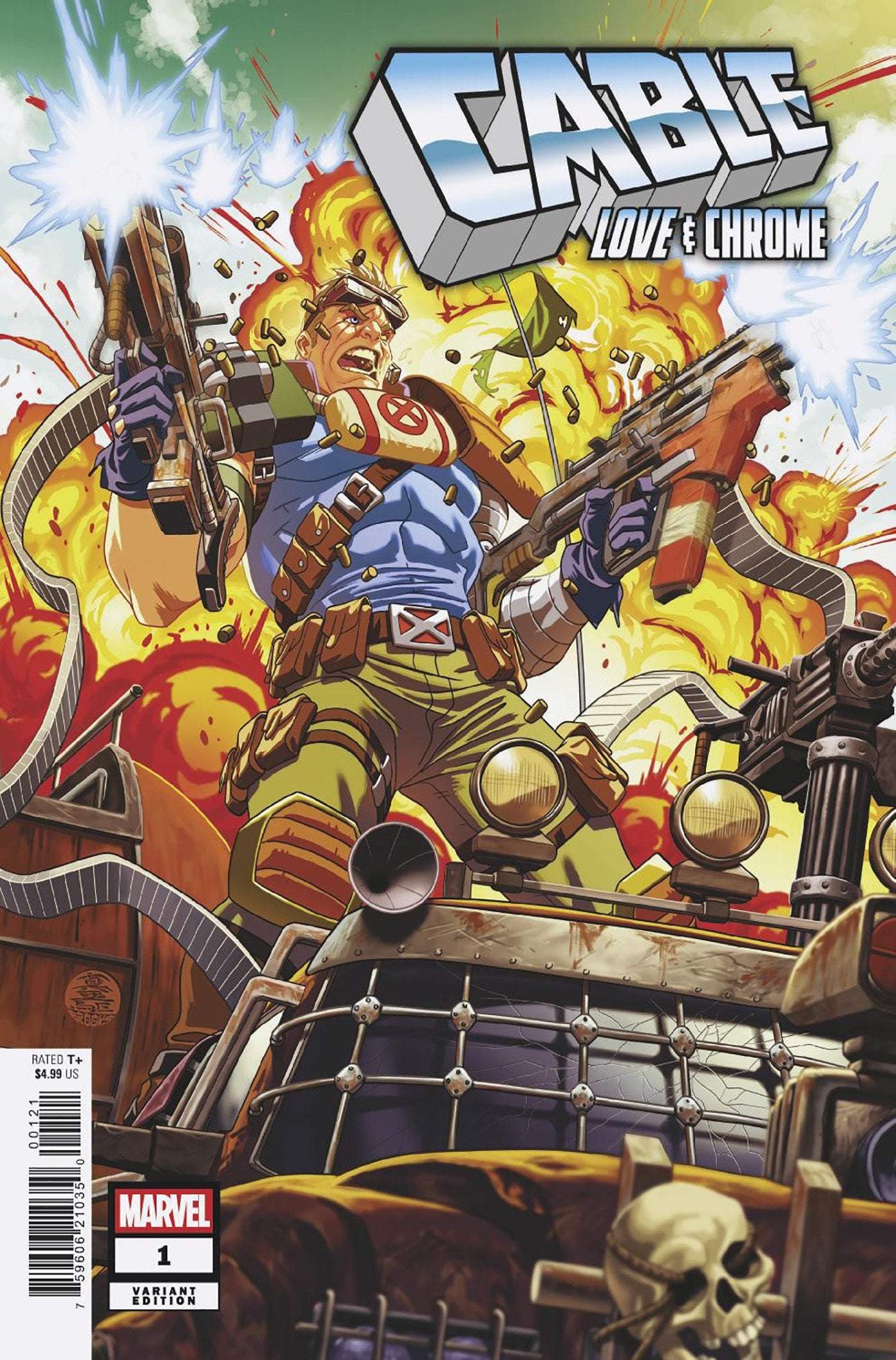 Cable: Love And Chrome #1 Mark Brooks Variant