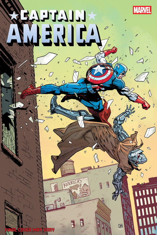 Captain America #10 Justin Mason Variant