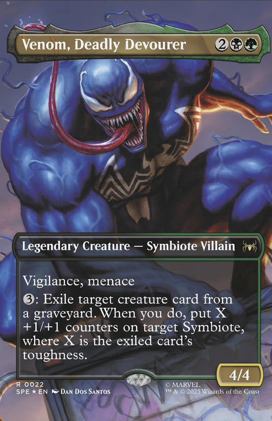 Venom #258 Dan Dos Santos Magic: The Gathering Variant