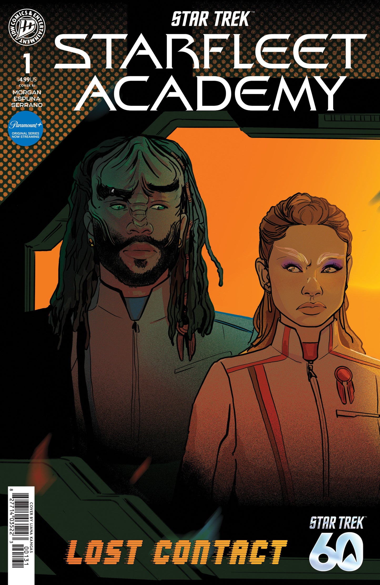 Star Trek: Starfleet Academy  Lost Contact #1 Variant Ri (25) (Kangas)