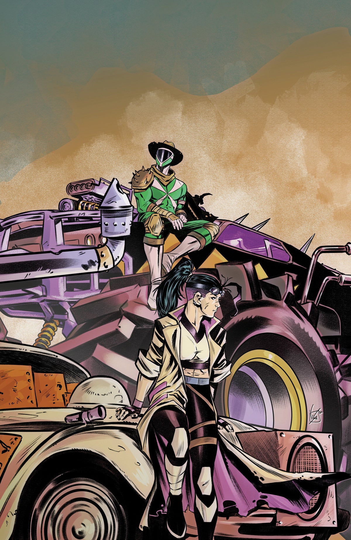 Power Rangers Unlimited #4 F 1:20 Variant Edition Variant (Full Art, Federici)