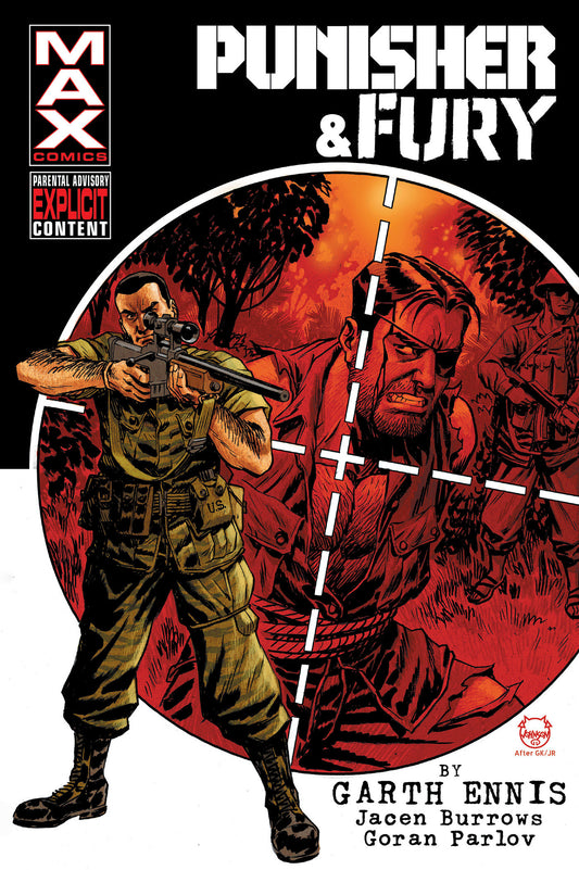 Punisher & Fury Max By Garth Ennis Omnibus Dave Johnson Cover