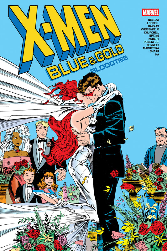 X-Men: Blue & Gold   Bloodties Omnibus Andy Kubert Cover